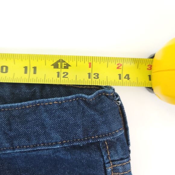 Old Navy Jeans Boys 16 Straight Leg Adjustable Waist Dark Wash Denim - Picture 9 of 10